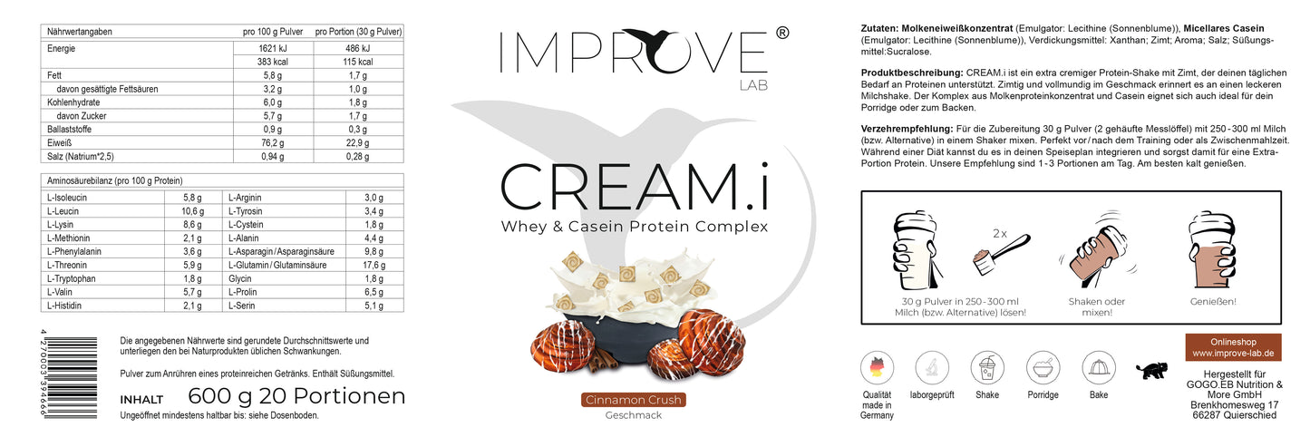 CREAM.i Cinnamon Crush (600g)