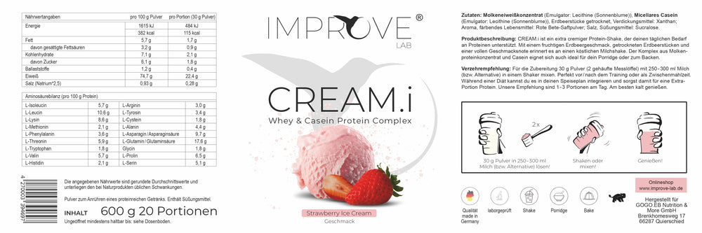 
                  
                    CREAM.i Strawberry Ice Cream (600g)
                  
                