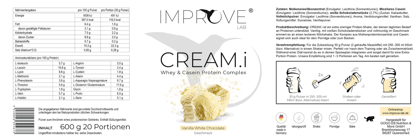 
                  
                    CREAM.i Vanilla White Chocolate (600g)
                  
                